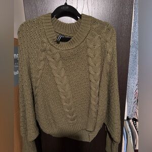 Green sweater
